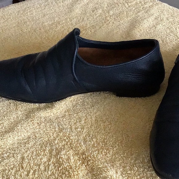 Aquatalia Blue Leather Loafers - Picture 3 of 8